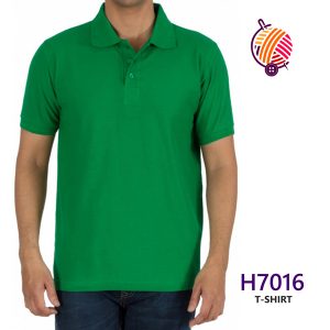 Grass Green T-Shirt 7016-Polo-T-shirts-Collar-T-shirts-in-hyderabad