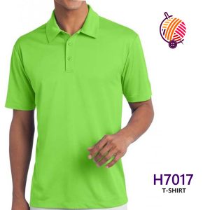 Florescent Green T-Shirt 7017-Polo-T-shirts-Collar-T-shirts-in-hyderabad