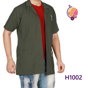 Bottle Green Doctor Coat H1002